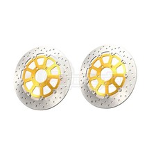 2xRotori disco freno anteriori per Suzuki GSX1300R Hayabusa 1999-2007 GSXR600 GSXR750