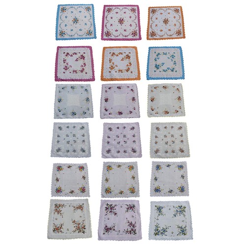 18pcs fazzoletti donna - fazzoletti,