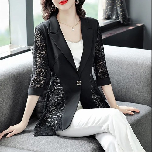 Blazer donna maniche abito - blazer,