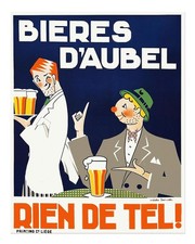 Poster birra vintage - , arte