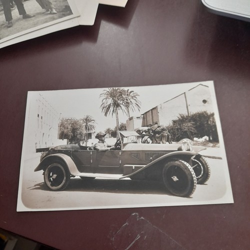 Cartolina animata auto - auto, d'epoca