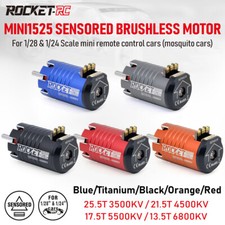 ROCKET-RC 1525 Motore Brushless Sensorizzato 3500KV 6800KV per 1/28 1/24 Mini RC Auto
