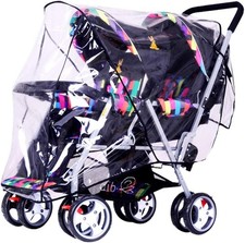 Parapioggia passeggino tandem