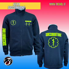felpa soccorritore sanitario