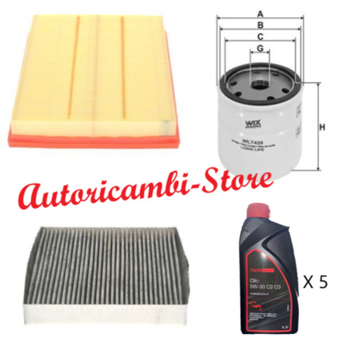 Kit tagliando filtri - tagliando, opel