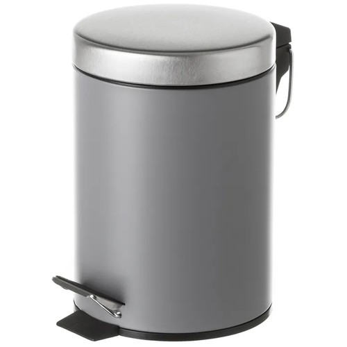 Pattumiera bagno grigio - da,