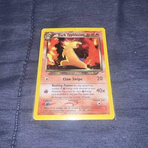 Pokémon tcg dark typhlosion - tcg,
