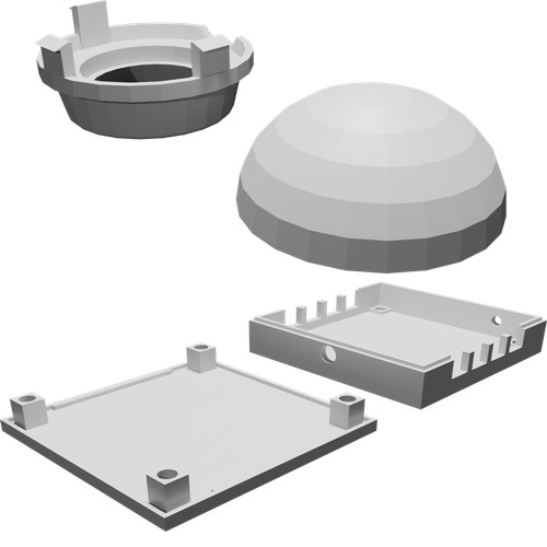 Supporto per scheda led - supporto,