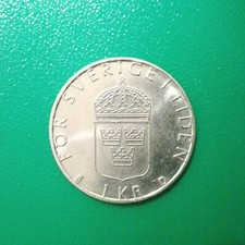1 Krone Münze aus Schweden