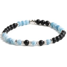 Bracciale Unisex Onice Nero