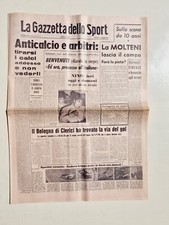 GAZZETTA DELLO SPORT 3 OTTOBRE 1967 GIACOMO AGOSTINI-BENVENUTI-BOLOGNA - CLERICI
