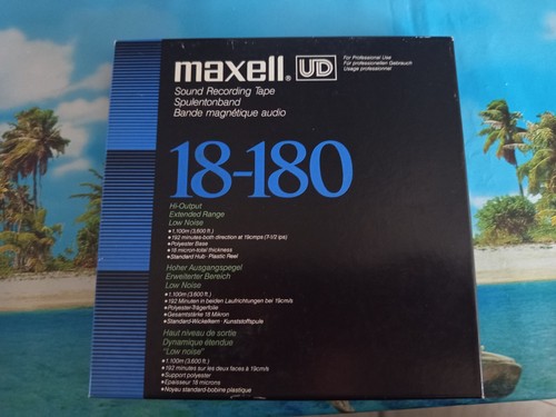 Maxell 180 bobina nastro - maxell,