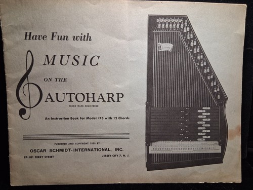 1959 autoharp manuale - 1959,