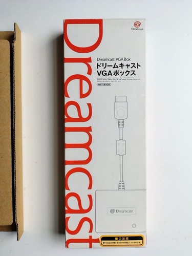 Sega dreamcast vga - dreamcast, box