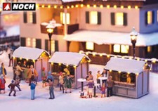 Set chioschi mercatino