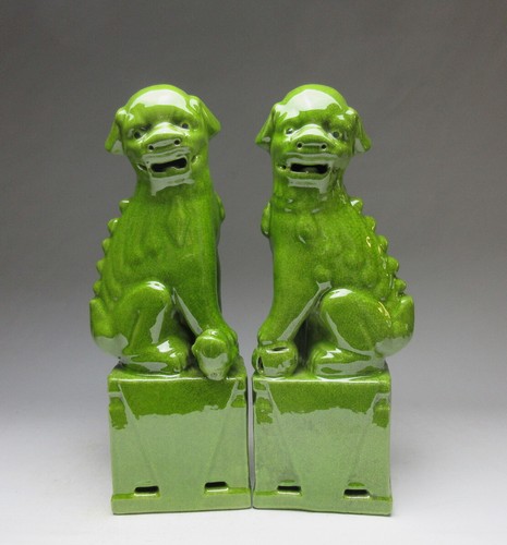 Coppia leoni ceramica - leoni,