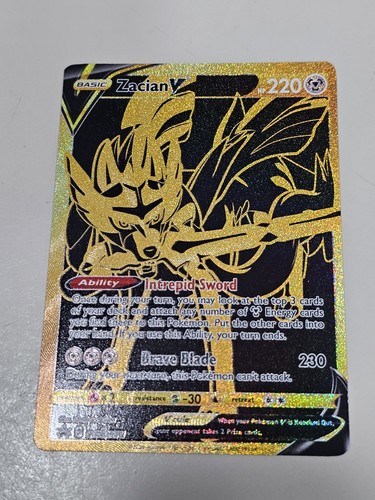 Zacian promo stella nera - v,