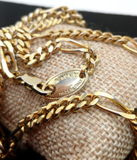 BOZART COLLANA LUNGA A CATENA COLOR ORO - ANNI '80