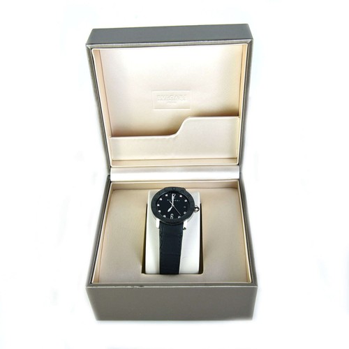 Bulgari ceramic diamond watch - bulgari,