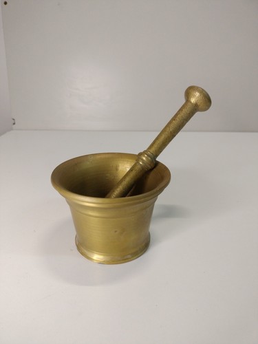 Antico mortaio puro ottone - antico,