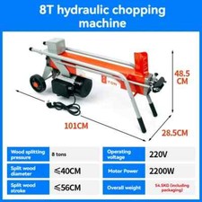 Spaccalegna Elettrico Idraulico 8T Taglialegna Motore Diesel