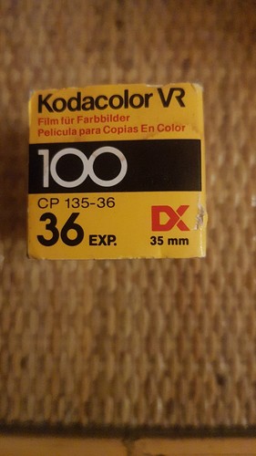 Pellicola kodak foto rullino - pellicola,