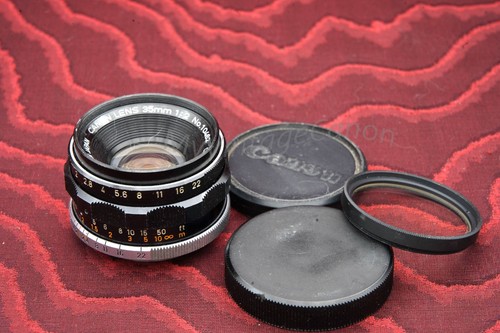 Canon lens 35mm ltm - lens,