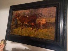 Quadro antico lupo alessandro - antico,