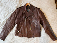 Giacca pelle moto Eastman ELMC