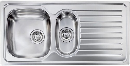 Lavello acciaio inox 100 - acciaio, x