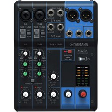Yamaha mg06 mixer - da, studio