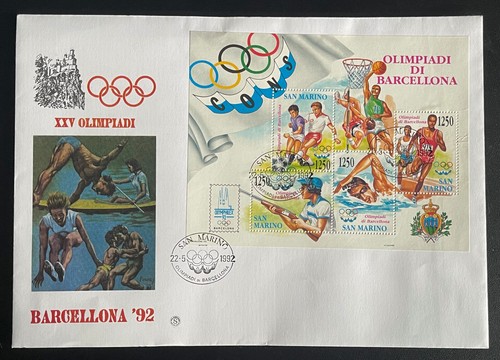 San marino 1992 olimpiadi - san,