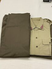 Completo uniforme Estiva E.I Camicia Pantaloni Tg 46  più Sahariana Tg 56 Drop 6