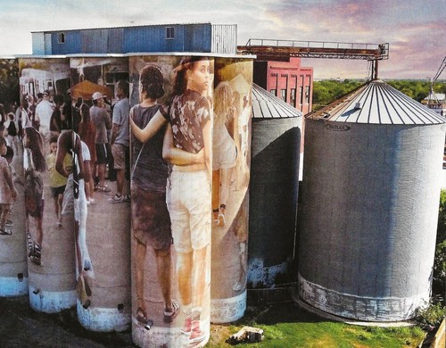 Cartolina mckinney silos - cartolina,
