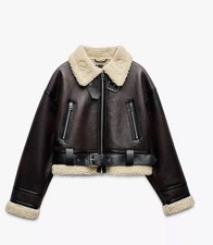 ZARA GIACCA CORTA DOUBLE-FACE