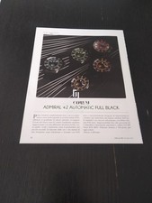 CORUM ADMIRAL 42 AUTOMATIC FULL BLACK WATCH OROLOGIO AD PUB