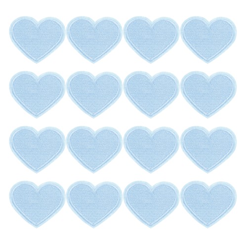 Pezzi cuore ricamo - 16,