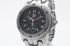 [Quasi Come Nuovo] Orologio Tag Heuer S/el CG1110-0 Cronografo Professionale Quadrante Nero