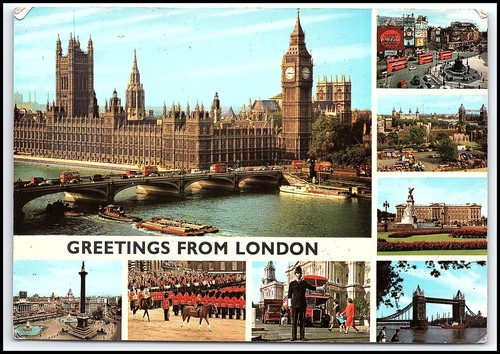 London multi view - london, houses