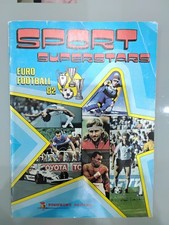 Album Panini SPORT SUPERSTAR Euro Football 82 Completo -42 Figurine Con Maradona