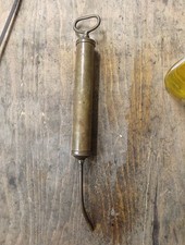 VINTAGE - ANTICO INGRASSATORE OLIATORE D'EPOCA IN OTTONE Funzionante 33