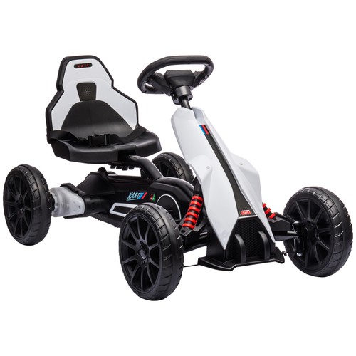 Homcom kart elettrico - kart, 12v