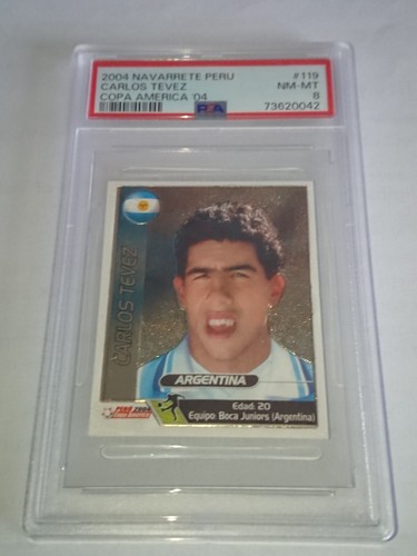 Carlos tevez rookie card - carlos,