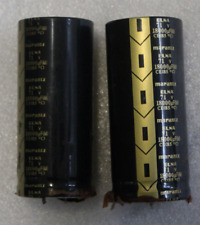 2Pcs capacitors COPPIA CONDENSATORI 71V 18000uF 35x80 Elna Marantz