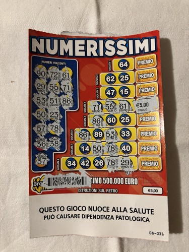 Gratta vinci vincente - -, e