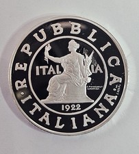 REPUBLICA 1 LIRA 1922 STORIA