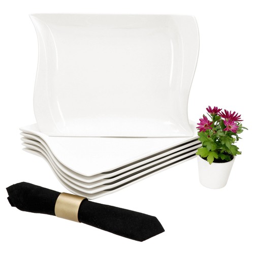 Set piatti porcellana avorio - set,