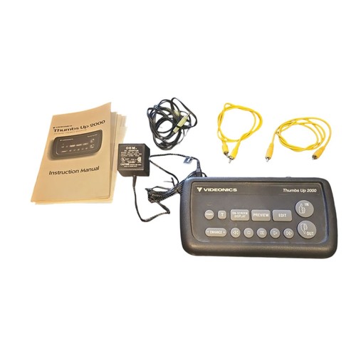 Vintage thumbs videonics - up,