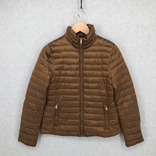 Zara Puffer Jacket S marrone