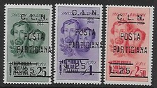 Francobolli Italia/LOCALI 1944 Fratelli Bandera confezione originale C.L.N. POSTA PARTIGIANA MNH VF